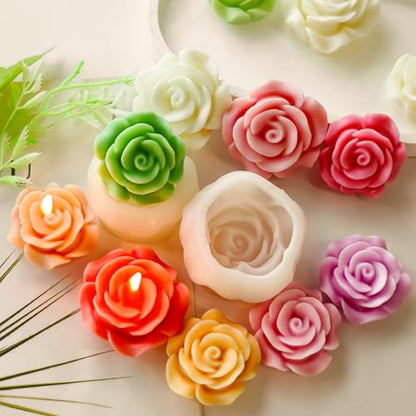 2 Pack Flower Soap & Candle Mold (2 Count)