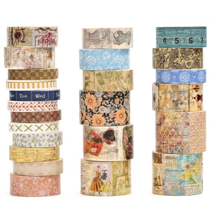 Vintage Washi Tape Set