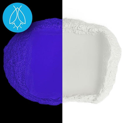 Glow in The Dark Pigment Powder - Neutral and Fluorescent Color for Art Painting, Fine Art, Nail Art Paint, and DIY Crafts - Long Lasting 10+ Color Options - Neutral Dark Blue (1 Kilogram)