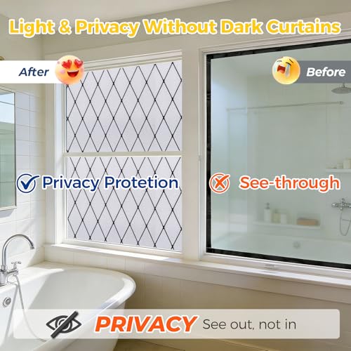 Window Privacy Film Decorative Non