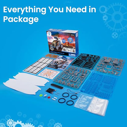 12-in-1 Solar Robot Building Kit STEM Gift for Boys Ages 8-13 (190 Count)
