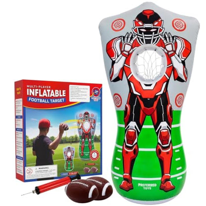 65 Inch Inflatable Football Target for Kids