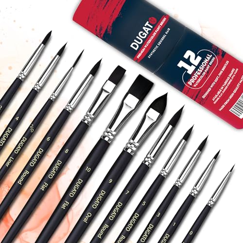 Watercolor Brush Set 12 pc (12 Count)