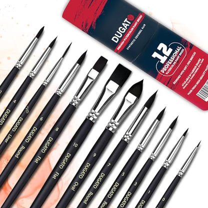 Watercolor Brush Set 12 pc (12 Count)