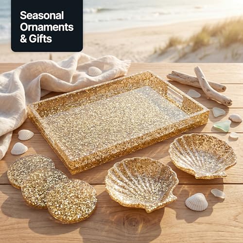 Craft Glitter Sand Gold 100g Extra Chunky Glitter (3.5 Ounce)