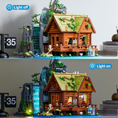 Waterfall Cabin Lighting Building Set (2539 Count)