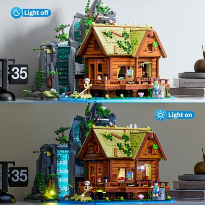 Waterfall Cabin Lighting Building Set (2539 Count)