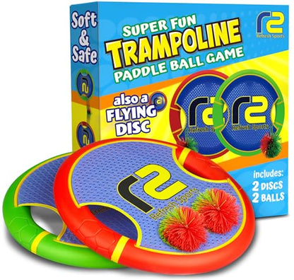Kids Bouncy Paddles & Flying Disc