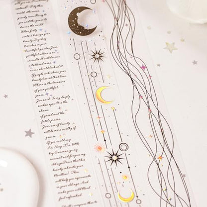 PET Washi Tape for Journaling Supplies