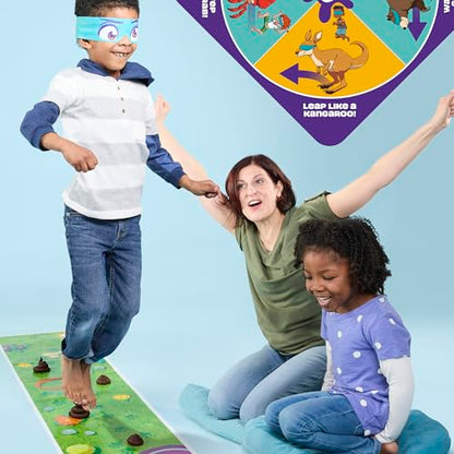 Don't Step in It Preschool Game I Blindfolded