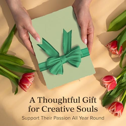 A5 Handmade Deckled Edge Cotton Paper (50 Count)