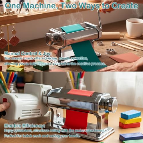 Electric Polymer Clay Roller Machine