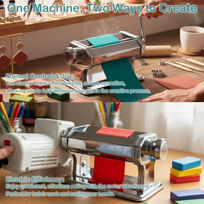 Electric Polymer Clay Roller Machine