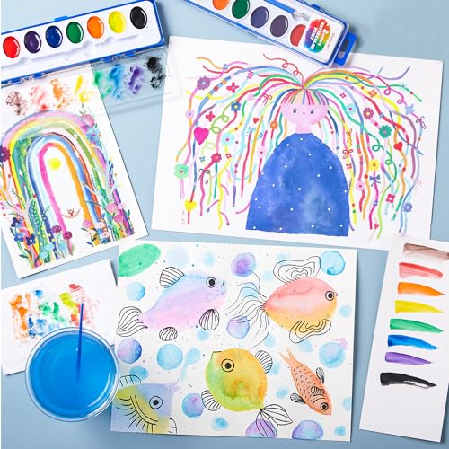 40 Pack Watercolor Paint Set (40 Count)