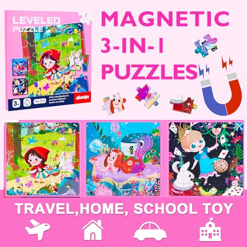 Magnetic Puzzles for Kids Ages 3