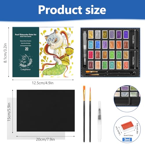 3ml Forestry Shifting Watercolor Painting Set (2.43 Ounce)