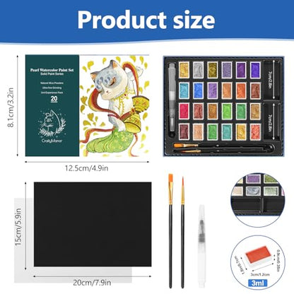 3ml Forestry Shifting Watercolor Painting Set (2.43 Ounce)