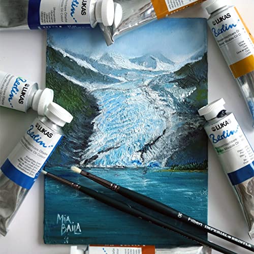 Berlin Pro Artists Water Mixable Oil Paint 37 ml Tube Raw Sienna