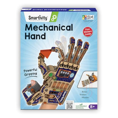 Robotic Mechanical Hand STEM Toy for Kids 8