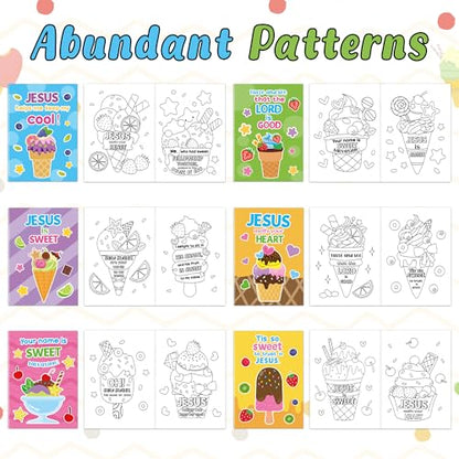 Ice Cream Coloring Books (24 Count)