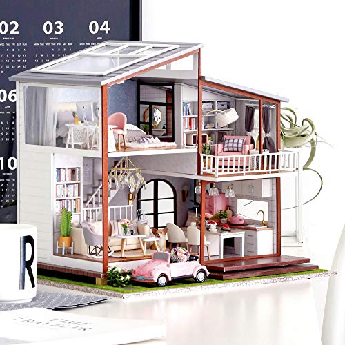 DIY Miniature House Kit for Adults