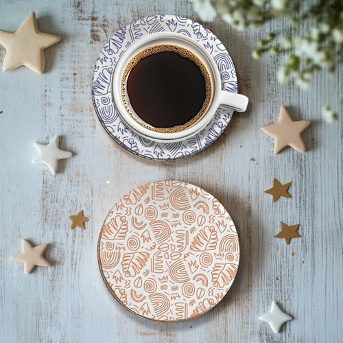 Bohemian Graphics Polymer Clay Texture Sheets Doodle Style Silicone Texture Stamp Clay Texture Mat Modeling Pattern Pad Sheets for Jewelry and Earrings Tools