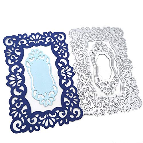 Lace Flowers Background Frame Cutting Dies