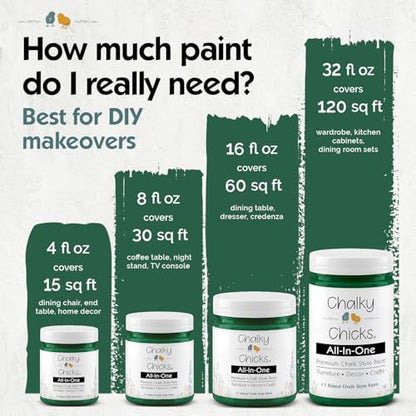 Finish Shamrock 8 Fl Oz Chalk Paint for Furniture All in One