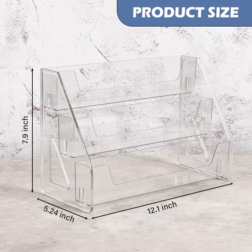 Upgraded 3 Tier Acrylic Card Display Stand