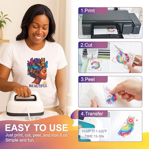 Iron On Heat Transfer Paper for T