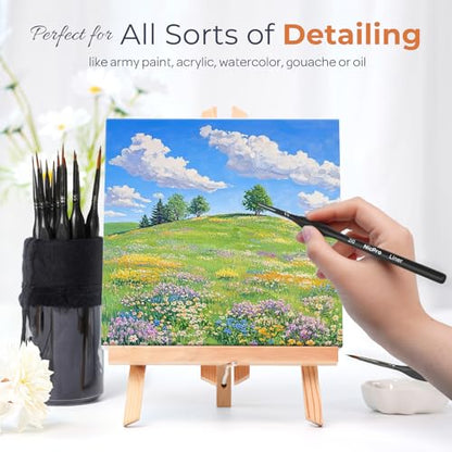15 PCS Detail Paint Brushes (15 Count)