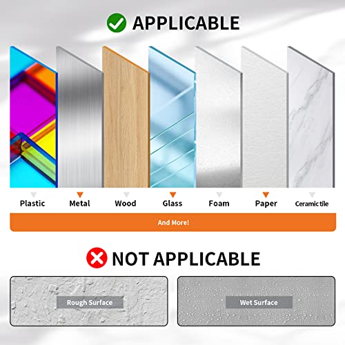 504 Pcs Clear Removable Adhesive Dots (504 Count)