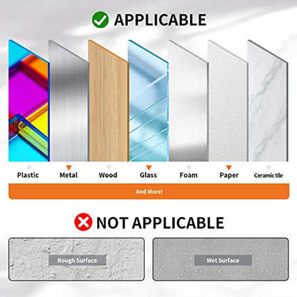 504 Pcs Clear Removable Adhesive Dots (504 Count)