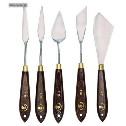 Stainless Steel Palette Knife Painting Tools (5 Count)