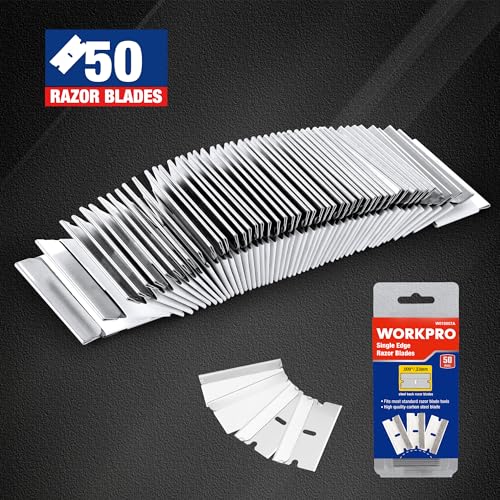 50 Pack Single Edge Razor Blades (50 Count)