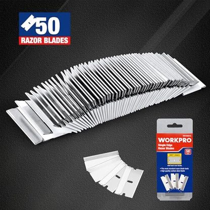 50 Pack Single Edge Razor Blades (50 Count)