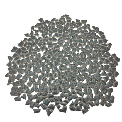 1.1LB Irregular Ceramics Mosaic Tiles (350 Count)