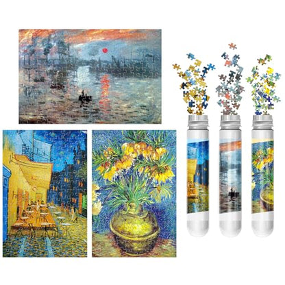 150 Pieces Mini Jigsaw Puzzle for Adults & Kids (450 Count)