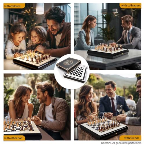 16 Inches Wooden Chess Set