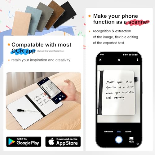 Portable White Board Dry Erase Notebook