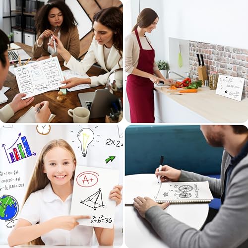 Bigtime 12 Pack 9x12 Classroom Whiteboards for Kids (12 Count)