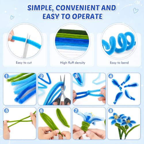 Pipe Cleaners Flower Kit
