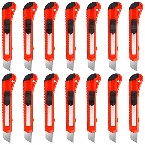 14 Pack Box Cutter Retractable (14 Count)
