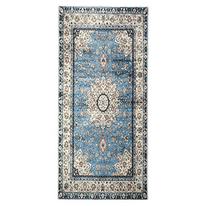 Felice Oriental Floral Medallion Area Rug (8.6 Sq Ft)