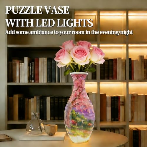 3D Puzzles Vase for Adults