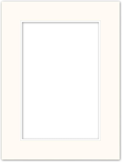 Poster Master Off White Matboard – 4-Ply Acid-Free Picture Mat Board with 45° Beveled Cut, Made in USA, Custom Cut to Any Size, 1/16" Thickness for Framing & Displays