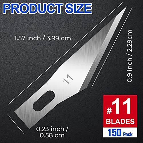 150 PCS Exacto Knife Blades #11