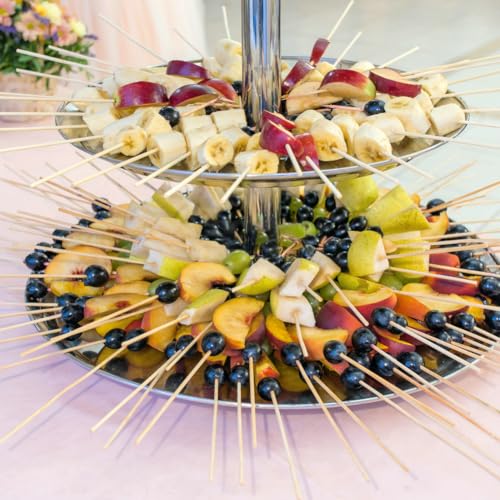 300 Pcs 16 inch Natural Bamboo Skewers (300 Count)