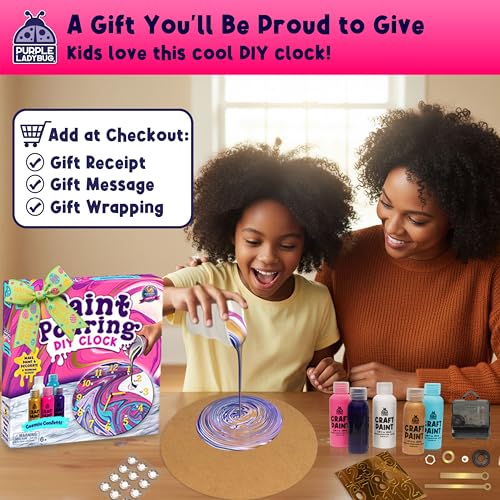 Easy Cleanup Pouring Paint for Kids Ages 6+