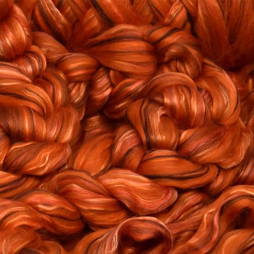 Merino Silk Luxe Tonal Designer Blend. Superfine Merino